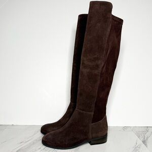 Lucky Brand Calypso Brown Suede Tall Boot 8 1/2 M